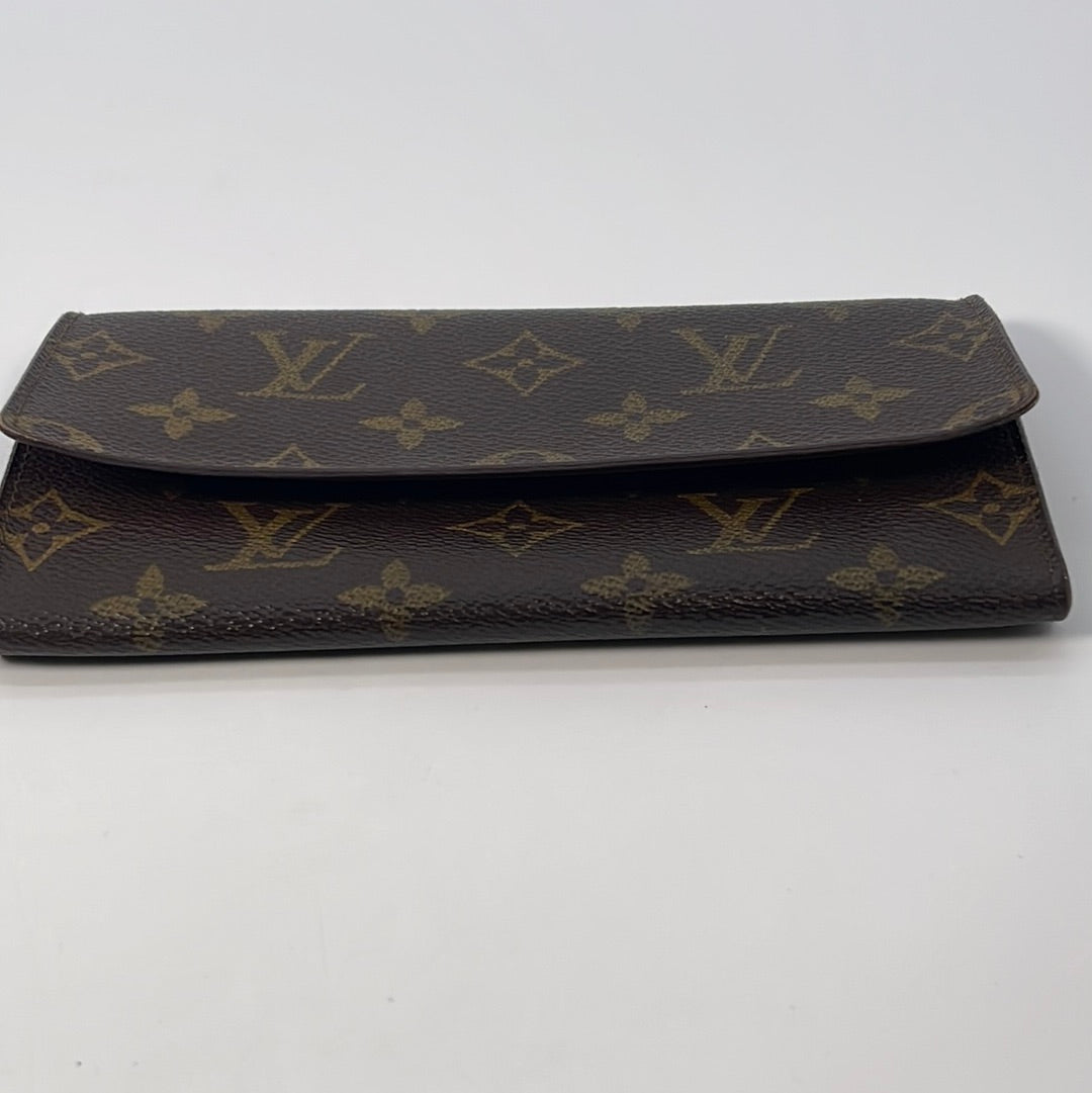 Louis Vuitton, Bags, Authentic Louis Vuitton Wallet Lv Monogram With  Check Book Case