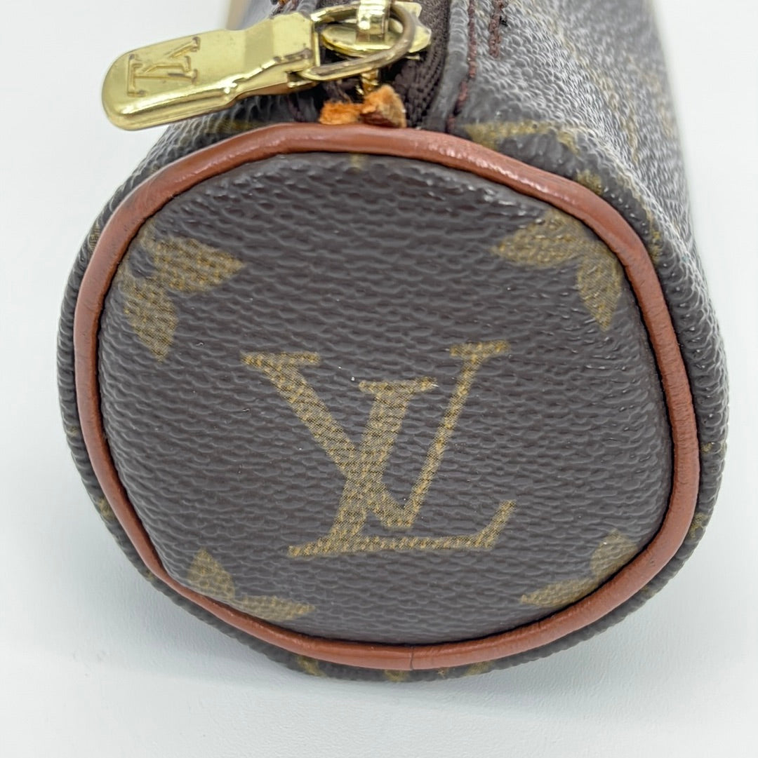 LOUIS VUITTON Monogram Papillon Pouch Pouch Vintage LV Auth 26882 Cloth  ref.459894 - Joli Closet