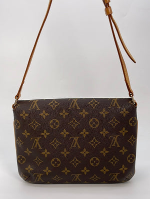 Louis Vuitton Damier Ebene Musette Tango shoulder bag