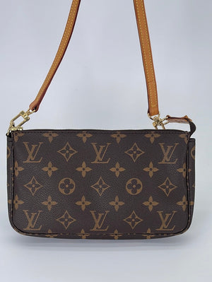 Patterned Shoulder Bag Replica of Louis Vuitton | Shoulder Bag with Long  Strap