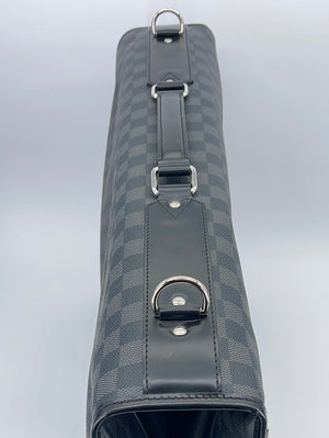 Louis Vuitton Garment Bag 3 Hangers Damier Graphite Black/Grey in Canvas  with Silver-tone - US