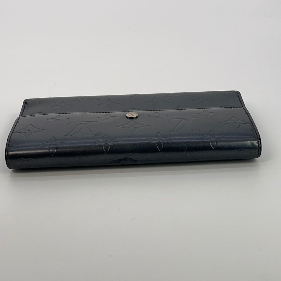 LOUIS VUITTON Porte-Tresor International Black Monogram Mat Wallet