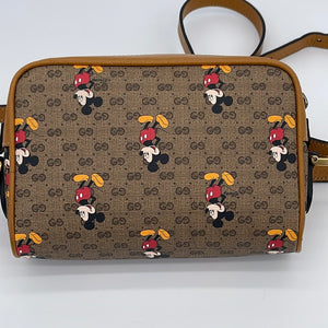 Gucci Pre-Owned x Disney 2019 GG Mickey Mouse Canvas Mini Backpack