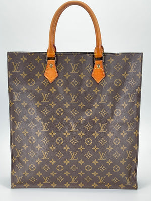 Louis Vuitton Pre-owned Monogram Small Sac Plat Handbag - Black