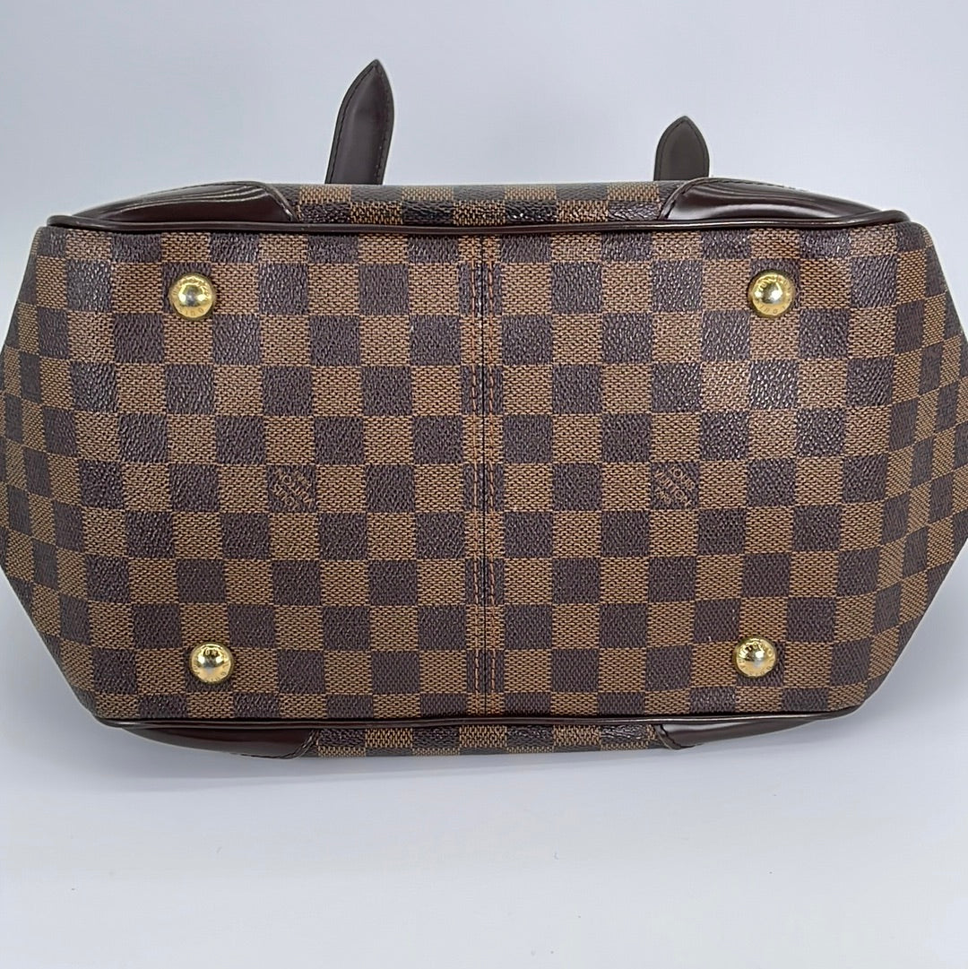 Louis Vuitton Damier Ebene Verona Bowling Bag 126lv47 For Sale at 1stDibs