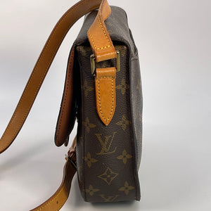 Louis Vuitton monogram shoulder strap 114cm Vintage LV Auth th1100