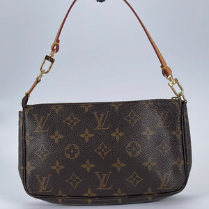 Louis Vuitton Pochette Felicie Monogram Zippered Insert Only Pre owned  Brown Cloth ref.674196 - Joli Closet