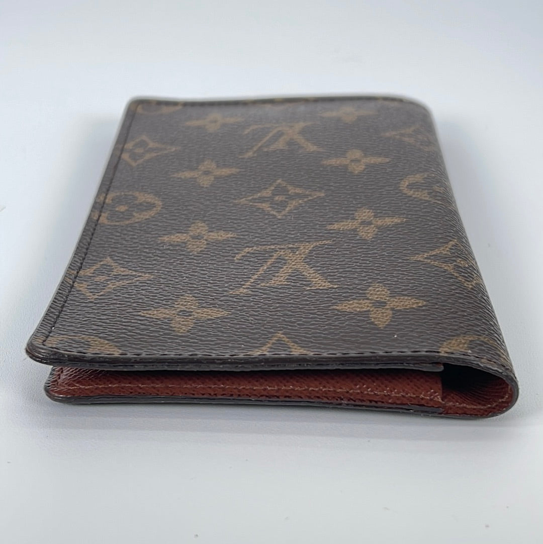Louis Vuitton Checkbook Cover Monogram Canvas - ShopStyle Wallets