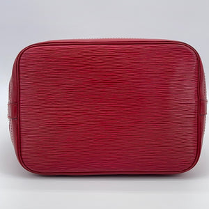 LOUIS VUITTON EPI NOE Red Drawstring Shoulder Bag Handbag #254 Rise-on