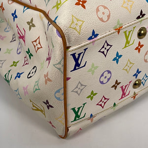 Preloved Louis Vuitton White Multicolor Monogram Aurelia GM Tote SR004 –  KimmieBBags LLC