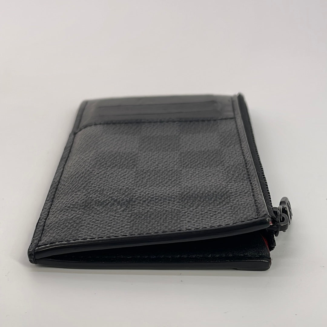 Preloved Louis Vuitton Damier Graphite Men's Utility Wallet FH2250