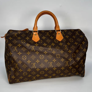 Louis Vuitton Speedy 40 Monogram Handbag Auction