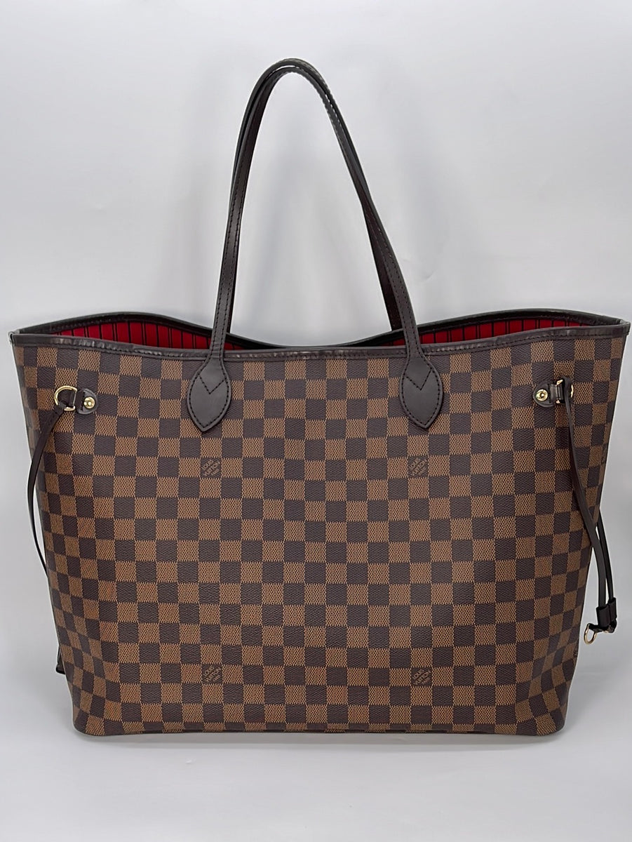 PRELOVED Louis Vuitton Damier Ebene Neverfull GM Tote Bag SD0178 02152 ...