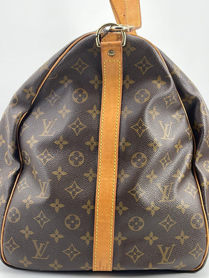 Vintage Louis Vuitton Keepall 60 Monogram Bandolier Bag VI1915