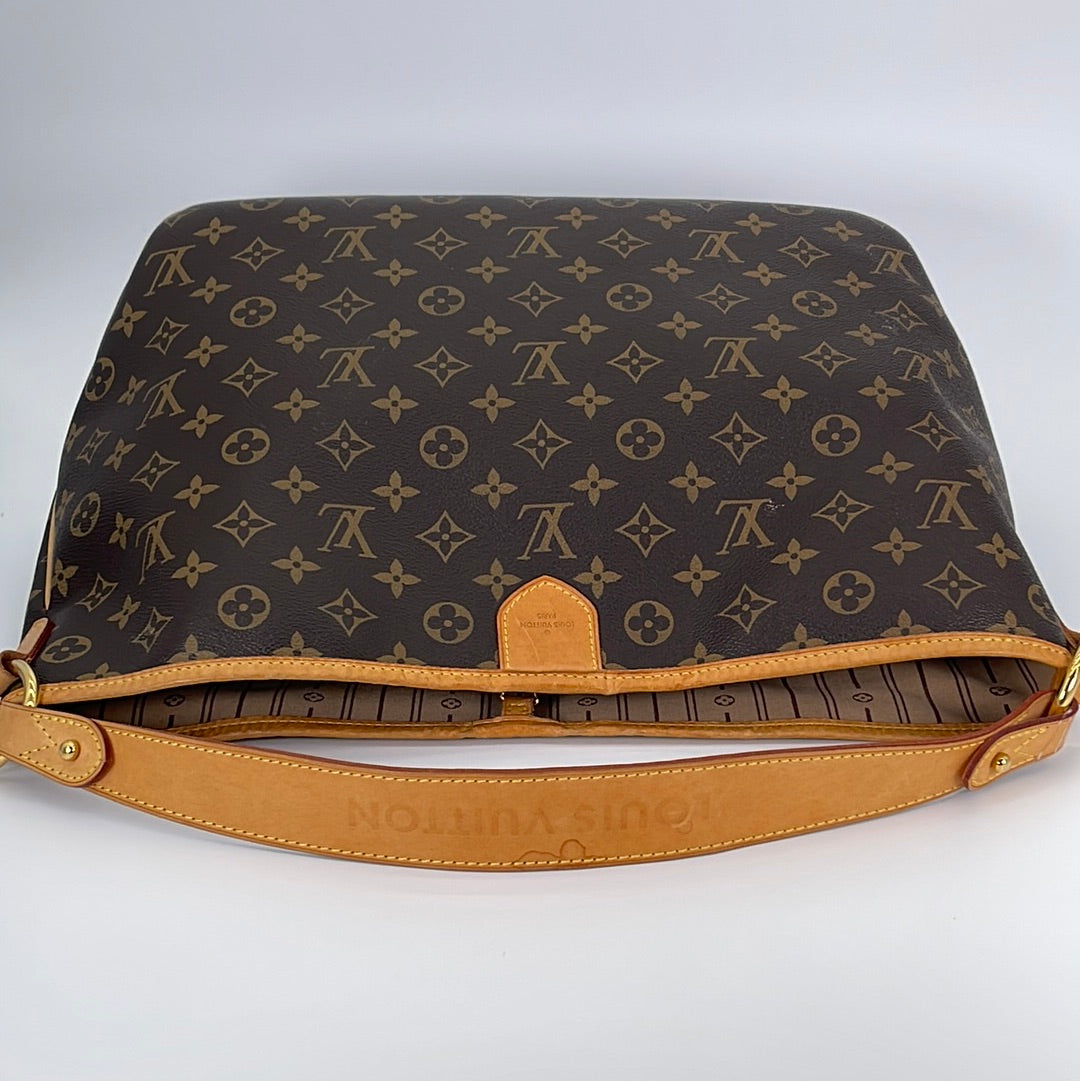 Louis Vuitton // 2014 Brown Monogram Delightful Shoulder Bag – VSP  Consignment