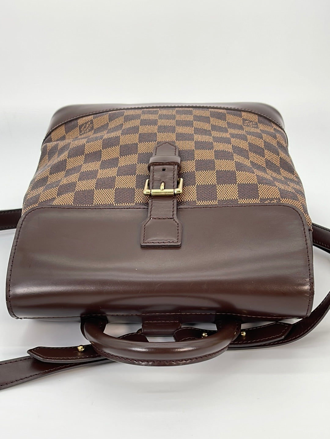 Louis Vuitton Vintage Damier Ebene Soho Backpack (SHF-18379) – LuxeDH