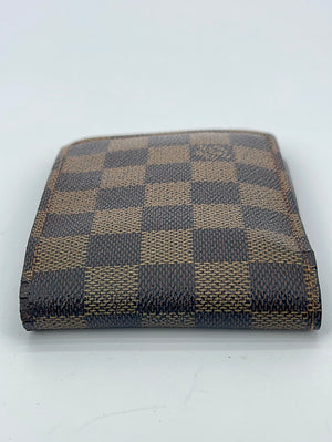 Louis Vuitton Damier Ebene Canvas Vertical Bifold Wallet N61823 – OPA  Vintage