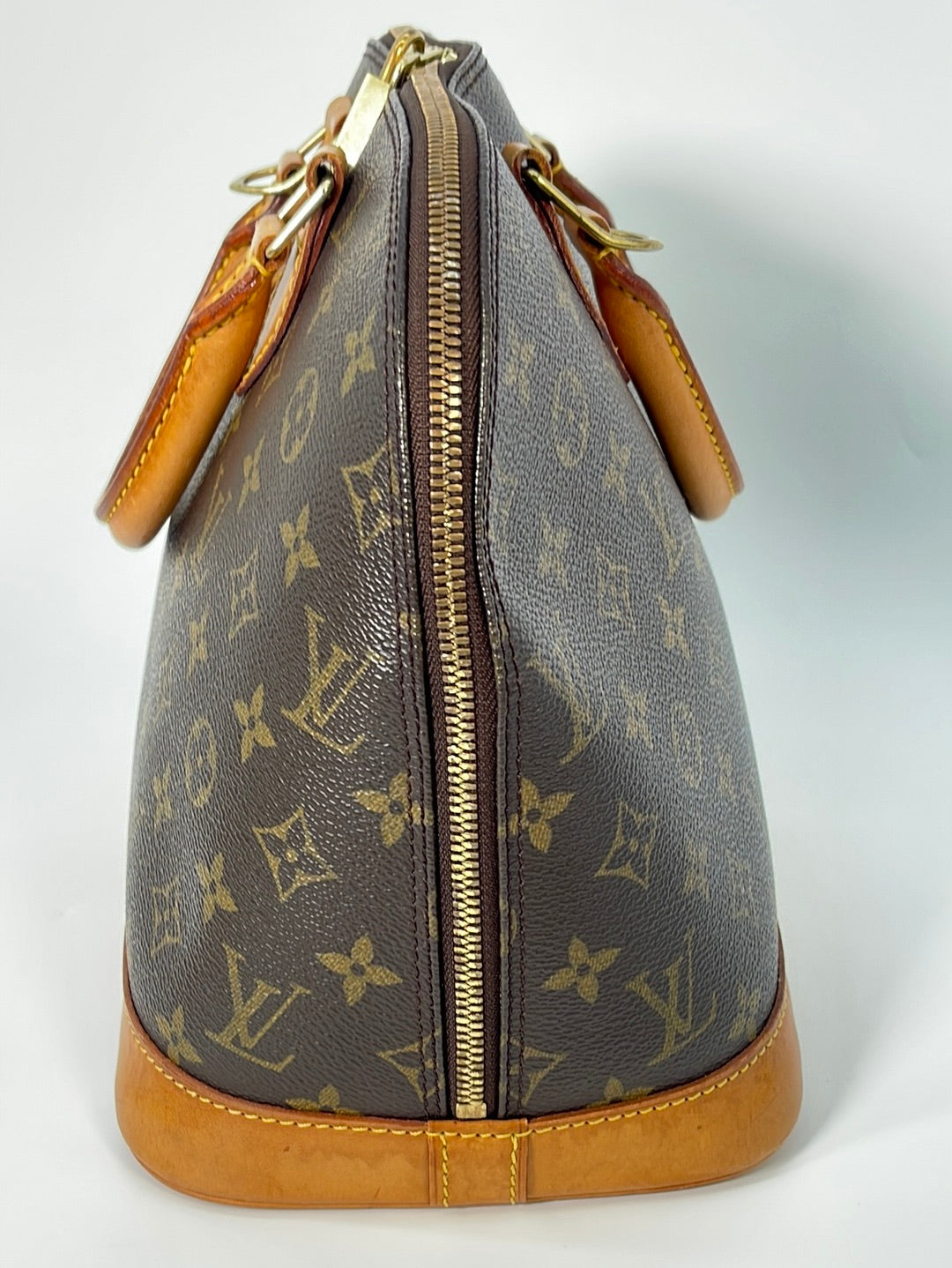 Louis Vuitton Vintage Alma Handbag Monogram Canvas PM - ShopStyle