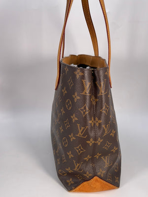 Louis Vuitton Wilshire Mm Monogram Leather Tote