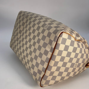 LOUIS VUITTON Damier Azur Speedy 30 Hand Bag LV DU2029 – LuxuryPromise