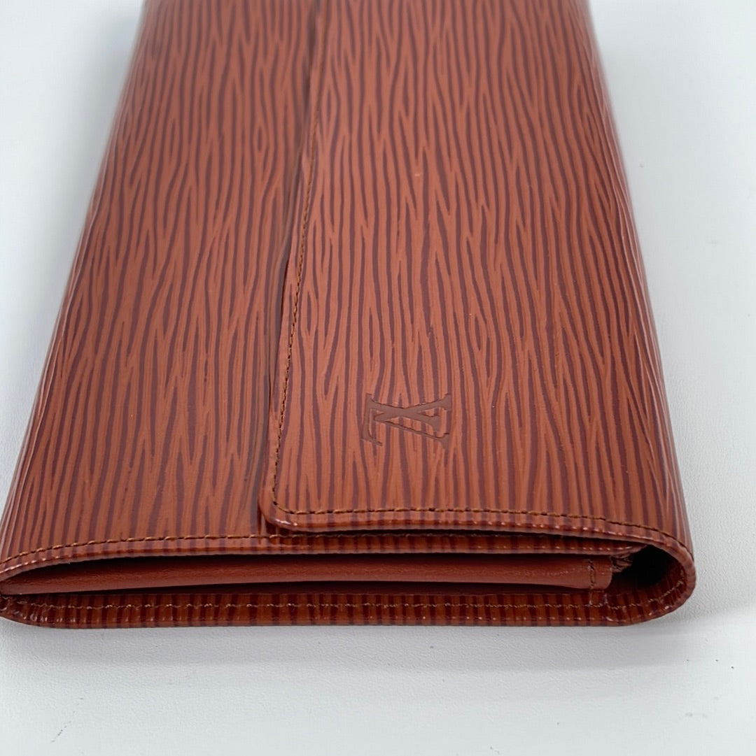 Cloth wallet Louis Vuitton Brown in Cloth - 35531009