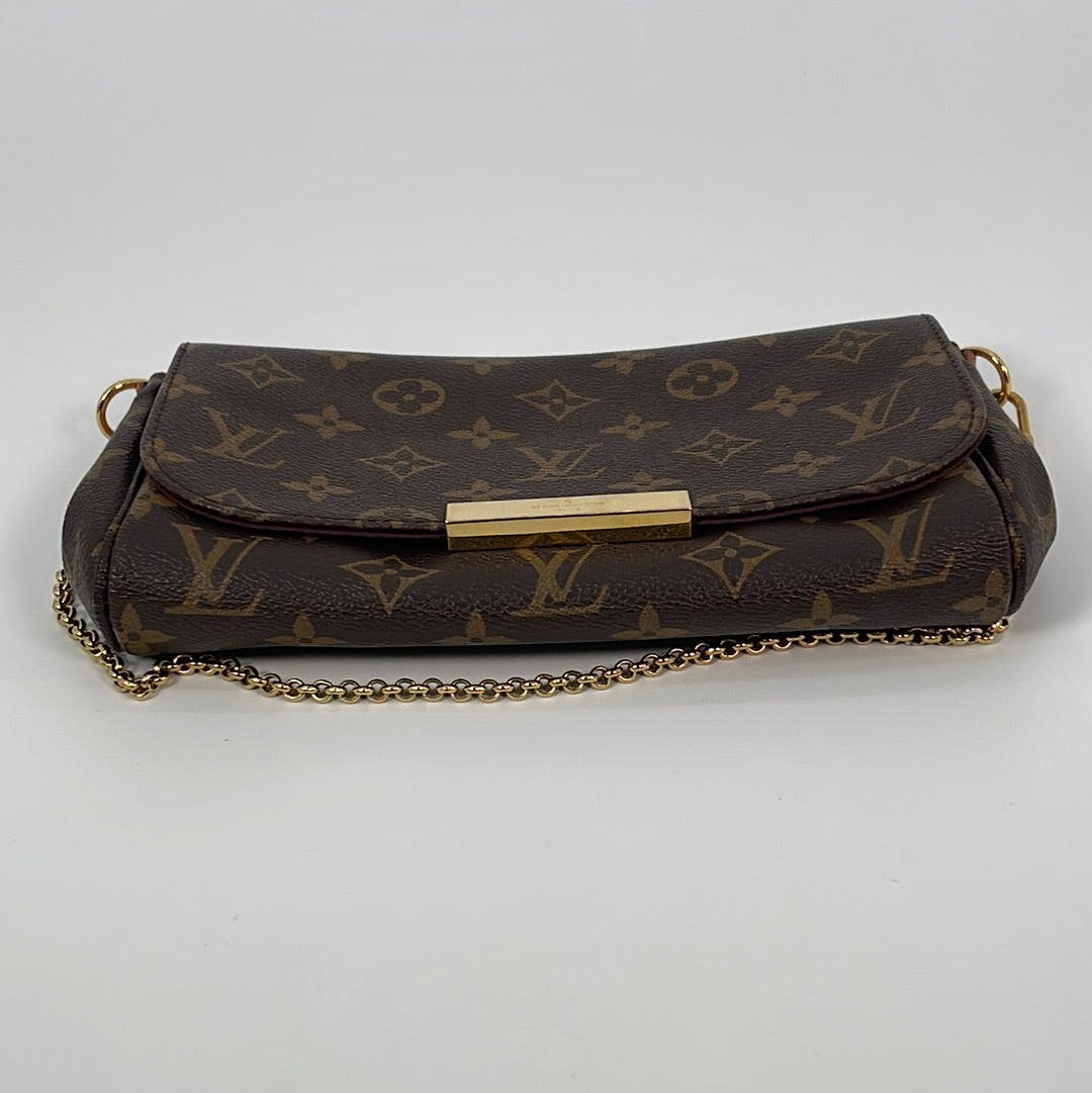 PRELOVED DISCONTINUED Louis Vuitton Favorite MM Monogram Bag