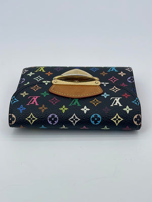 Preloved Louis Vuitton Black Multicolor Joey Wallet TN2150 040523 –  KimmieBBags LLC