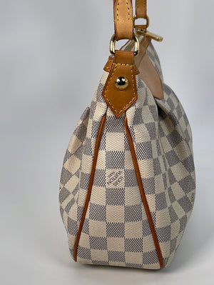 Pre Loved Louis Vuitton Damier Azur Siracusa Pm – Bluefly