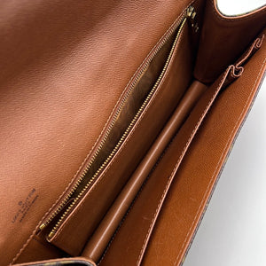 Louis Vuitton Monogram Pochette Dame GM Envelope Clutch Metal ref