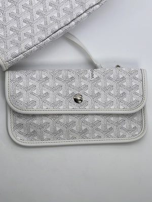 GOYARD SAINT LOUIS Pouch Mini Bag for Tote WHITE Small SUT020077 $51.00 -  PicClick