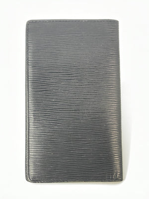 Louis Vuitton Black Epi Leather Koala Wallet in Box at 1stDibs