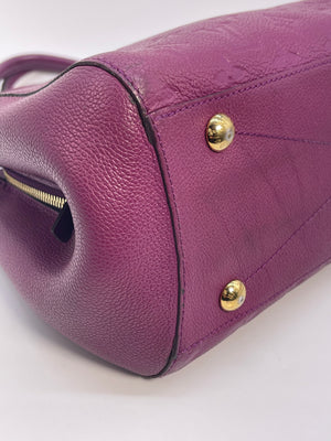 Louis Vuitton Purple Empreinte Montaigne MM Leather ref.164475 - Joli Closet