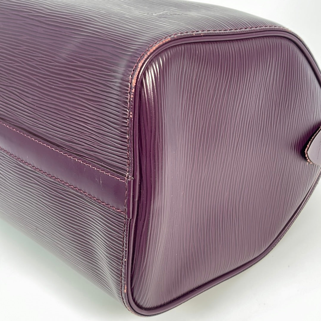Louis Vuitton Monogram Mirage Speedy 30 - Purple Handle Bags
