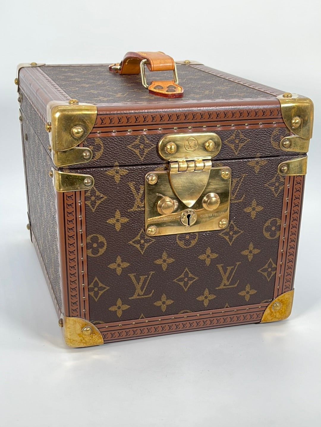 Louis Vuitton Boite Train Case Vanity Trunk