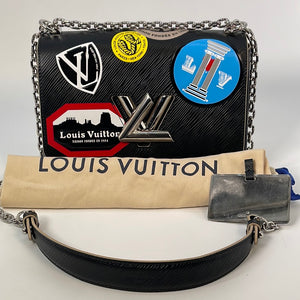 Louis Vuitton Twist Bucket Cuir Épi Noir - IconPrincess