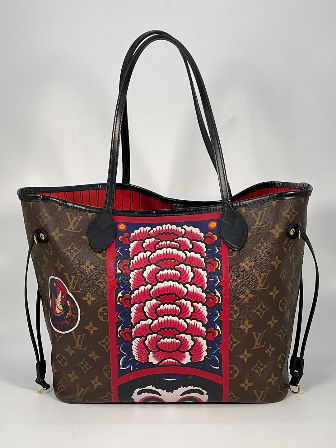 Original Louis Vuitton NEVERFULL MM Limited Edition Ladies Handbag