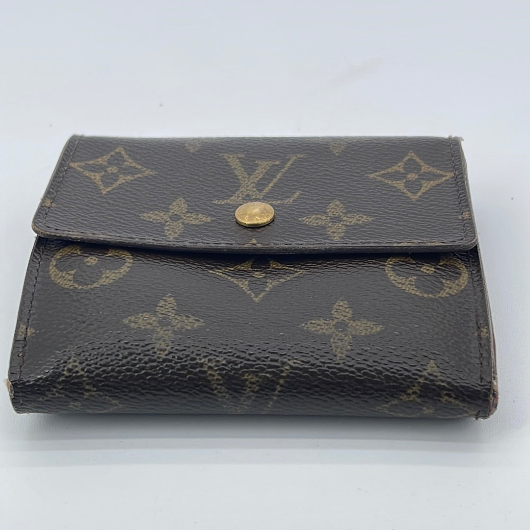 Louis Vuitton, Bags, Euc Vintage Louis Vuitton Monogram Portefeiulle Elise  Trifold Wallet