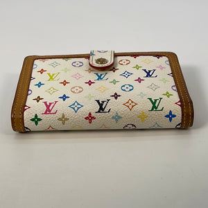 Preloved Louis Vuitton Multicolor French Wallet TH0065 011723