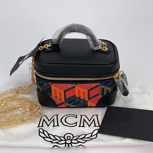 Mcm Mini Monogram-Print Camera Bag