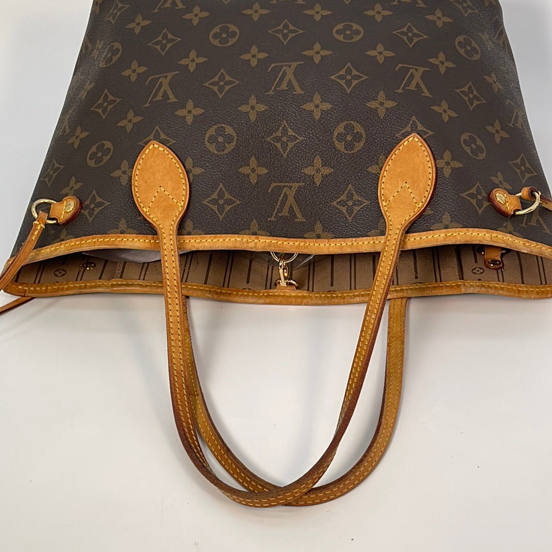 Preloved Louis Vuitton Monogram Neverfull PM Tote Bag AR4143
